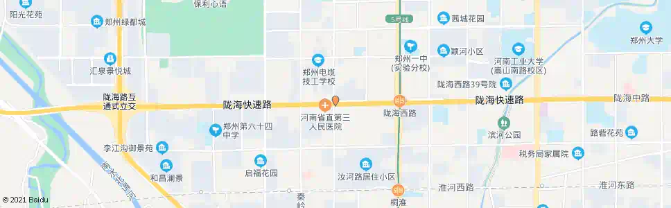 郑州伏牛路陇海路站_公交站地图_郑州公交_妙搜公交查询2025