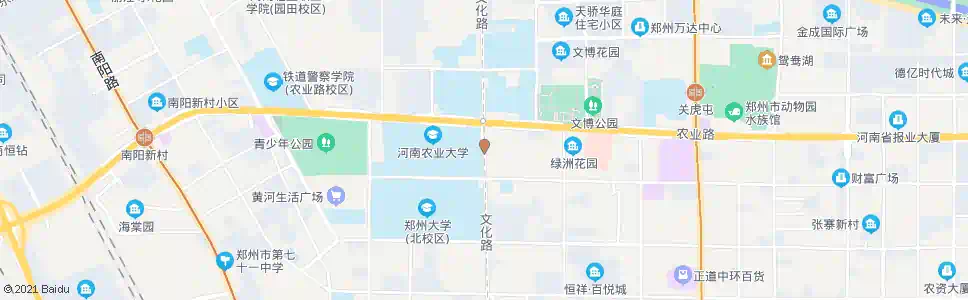 郑州文化路农业路站_公交站地图_郑州公交_妙搜公交查询2025