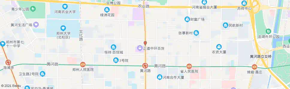 郑州花园路红专路站_公交站地图_郑州公交_妙搜公交查询2025