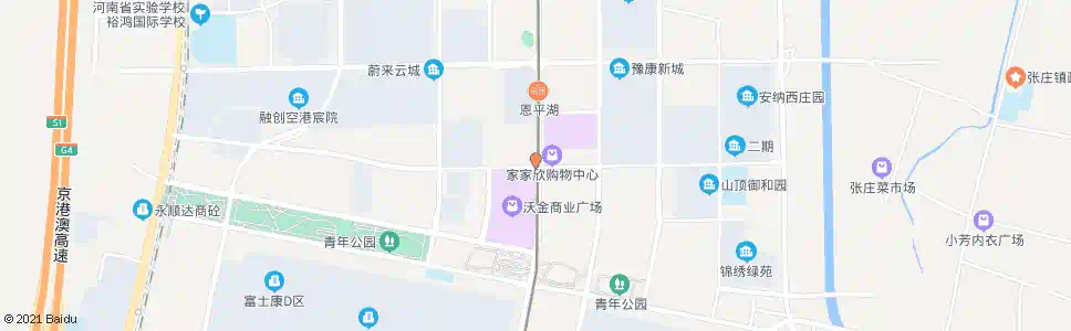 郑州郑港四街郑港七路_公交站地图_郑州公交_妙搜公交查询2025