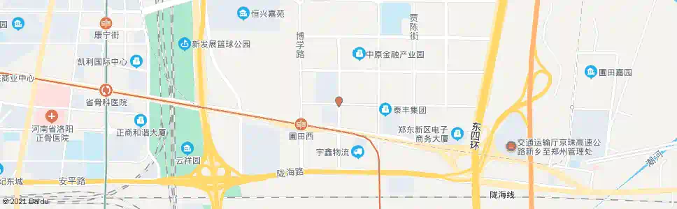 郑州汉风路潭南街_公交站地图_郑州公交_妙搜公交查询2025