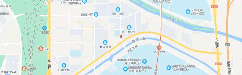 郑州姚桥路姚夏路_公交站地图_郑州公交_妙搜公交查询2025