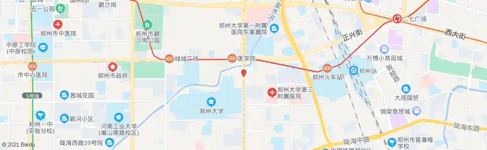 郑州大学路中原路站_公交站地图_郑州公交_妙搜公交查询2025