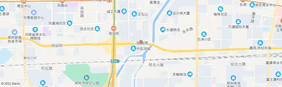 郑州陇海路通泰路站_公交站地图_郑州公交_妙搜公交查询2025