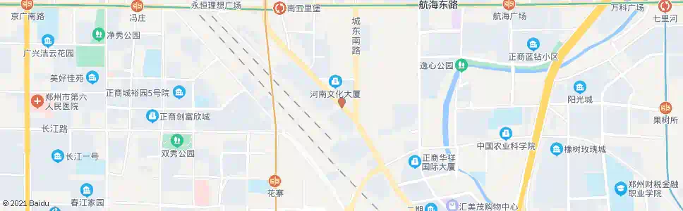 郑州紫辰路城东南路_公交站地图_郑州公交_妙搜公交查询2025