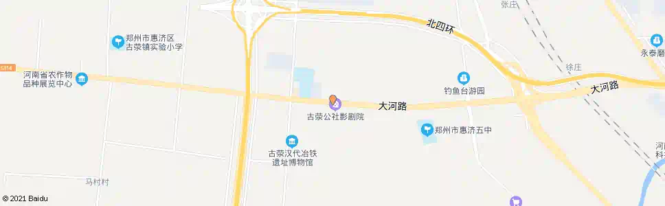 郑州古荥镇政府_公交站地图_郑州公交_妙搜公交查询2025