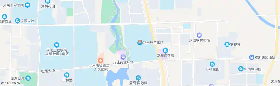 郑州省经贸职业技术学院(龙子湖北路)_公交站地图_郑州公交_妙搜公交查询2025