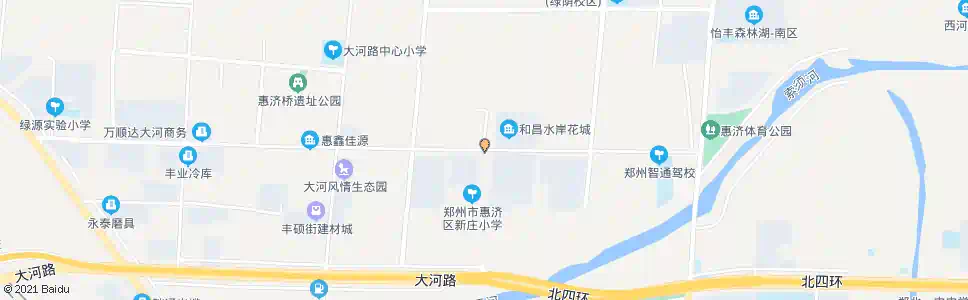 郑州绿源路新庄村_公交站地图_郑州公交_妙搜公交查询2025