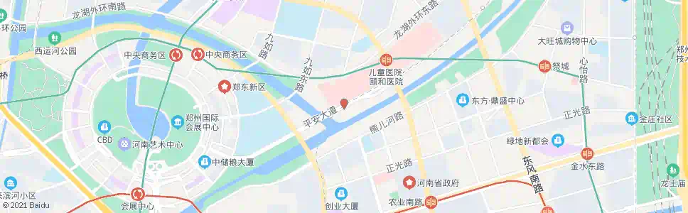 郑州平安大道西段2(郑州颐和医院)_公交站地图_郑州公交_妙搜公交查询2025