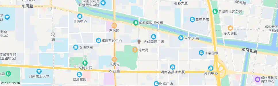 郑州农科路政七街_公交站地图_郑州公交_妙搜公交查询2025