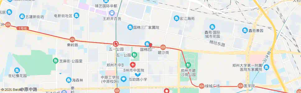郑州建设路工人路站_公交站地图_郑州公交_妙搜公交查询2025
