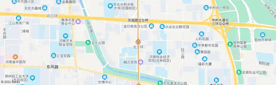 郑州江山路北三环_公交站地图_郑州公交_妙搜公交查询2025