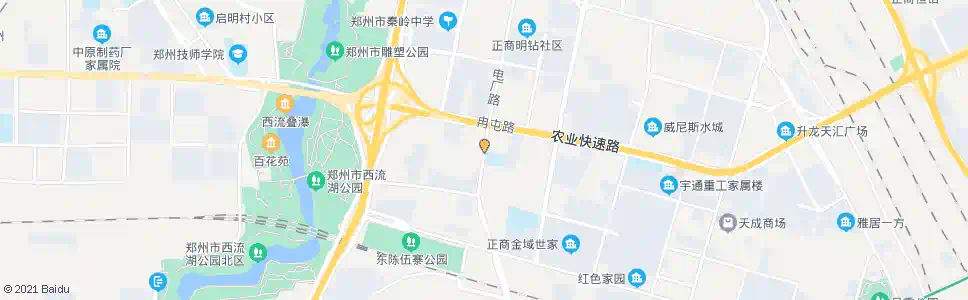 郑州电厂路冉屯路南_公交站地图_郑州公交_妙搜公交查询2025