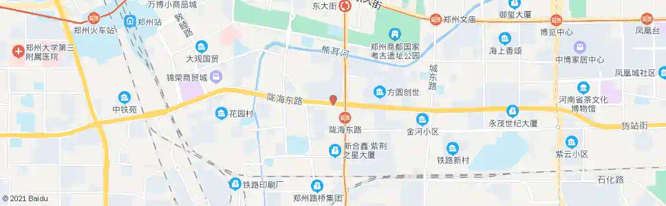 郑州陇海路紫荆山路_公交站地图_郑州公交_妙搜公交查询2025