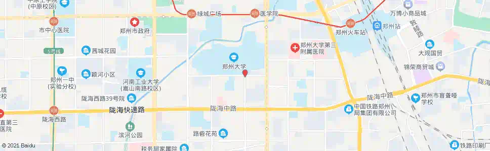 郑州大学路桃源路站_公交站地图_郑州公交_妙搜公交查询2025
