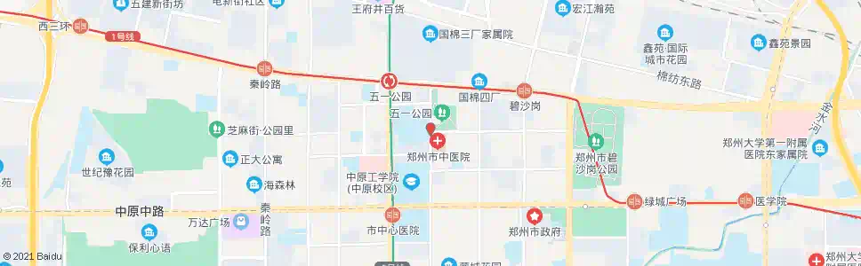 郑州友爱路文化宫路站_公交站地图_郑州公交_妙搜公交查询2025