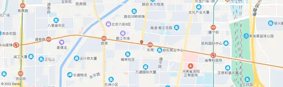 郑州商都路东周村_公交站地图_郑州公交_妙搜公交查询2025