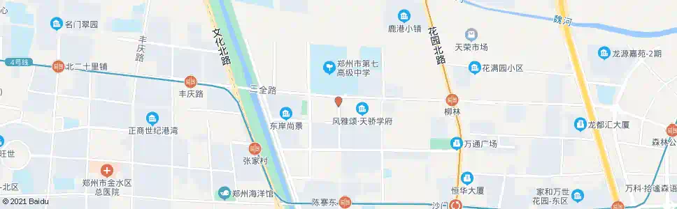 郑州沙门西路三全路_公交站地图_郑州公交_妙搜公交查询2025