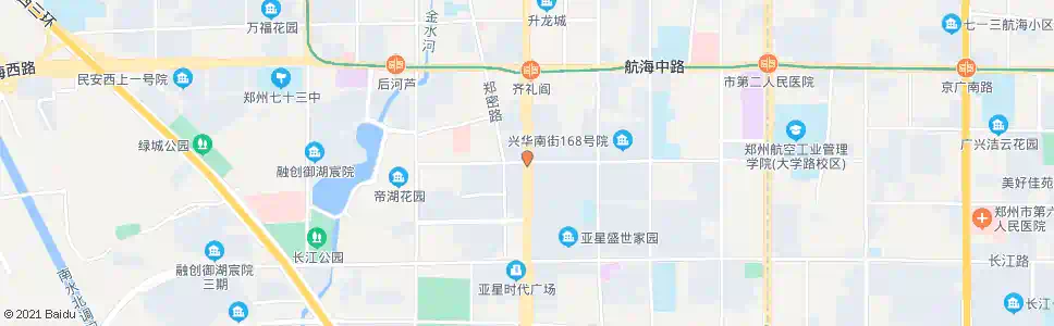 郑州绿城小区站_公交站地图_郑州公交_妙搜公交查询2025