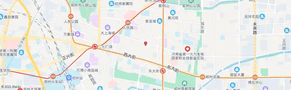 郑州管城区委站_公交站地图_郑州公交_妙搜公交查询2025