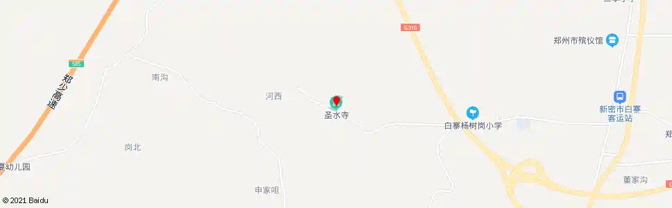 郑州圣水寺_公交站地图_郑州公交_妙搜公交查询2025