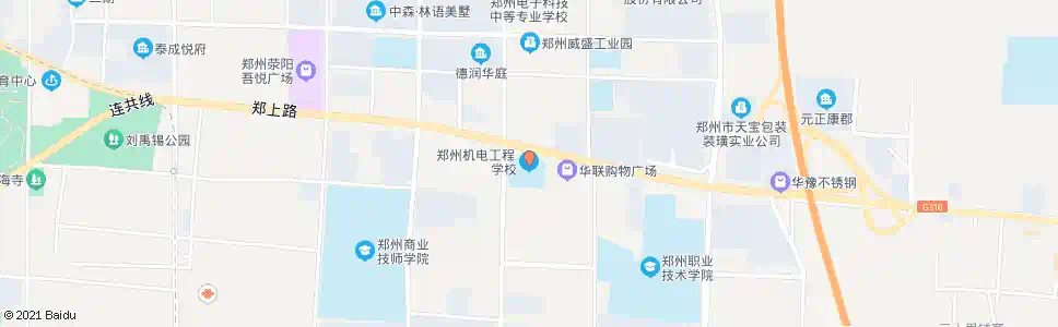 郑州郑州机电工程学校_公交站地图_郑州公交_妙搜公交查询2025