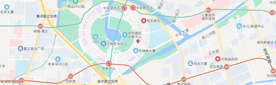 郑州商务内环路商务东三街_公交站地图_郑州公交_妙搜公交查询2025