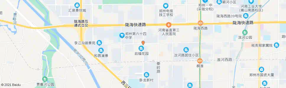郑州汝河路华山路站_公交站地图_郑州公交_妙搜公交查询2025