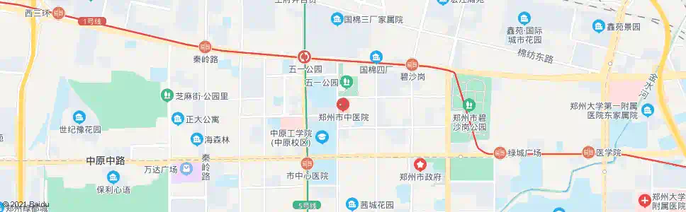 郑州市中医院_公交站地图_郑州公交_妙搜公交查询2025
