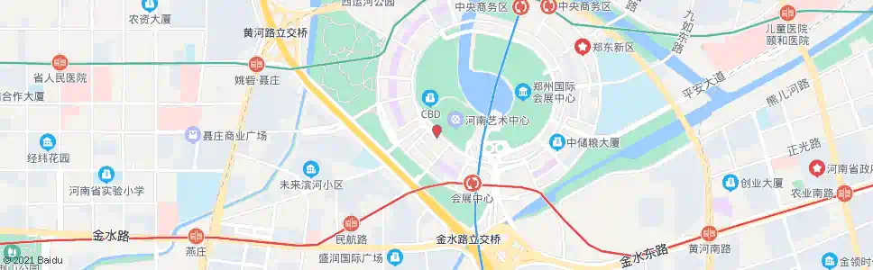 郑州商务内环路商务西六街站_公交站地图_郑州公交_妙搜公交查询2025