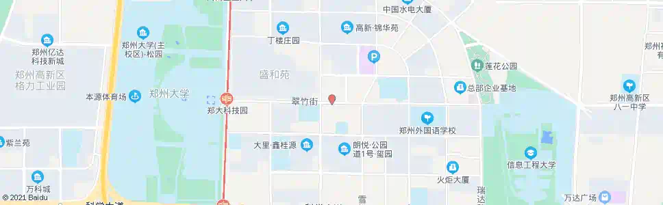 郑州石楠路翠竹街_公交站地图_郑州公交_妙搜公交查询2025