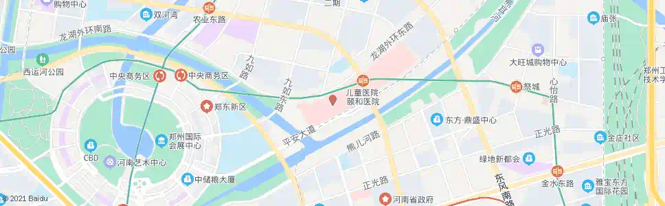 郑州龙湖外环东路农业东路(郑州人民医院颐和医)_公交站地图_郑州公交_妙搜公交查询2025