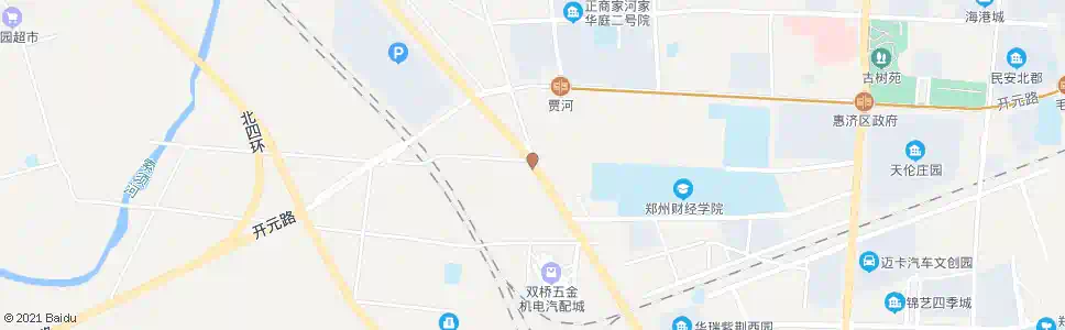 郑州江山路双桥北_公交站地图_郑州公交_妙搜公交查询2025