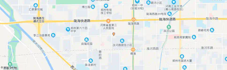 郑州世纪联华汝河店_公交站地图_郑州公交_妙搜公交查询2025