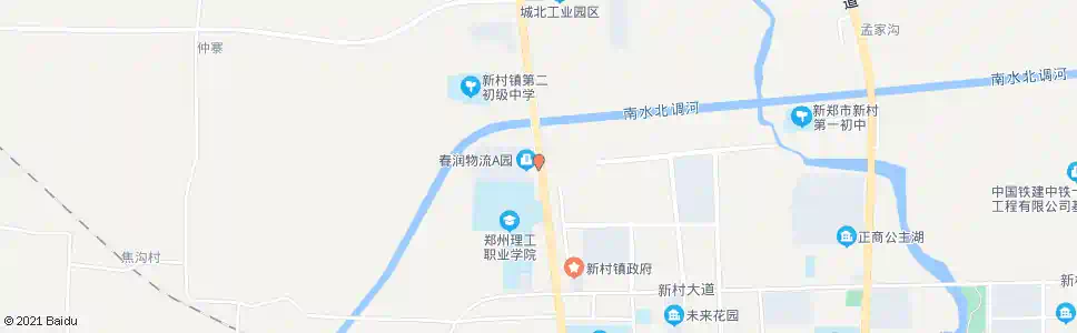 郑州航海路G107辅道_公交站地图_郑州公交_妙搜公交查询2025