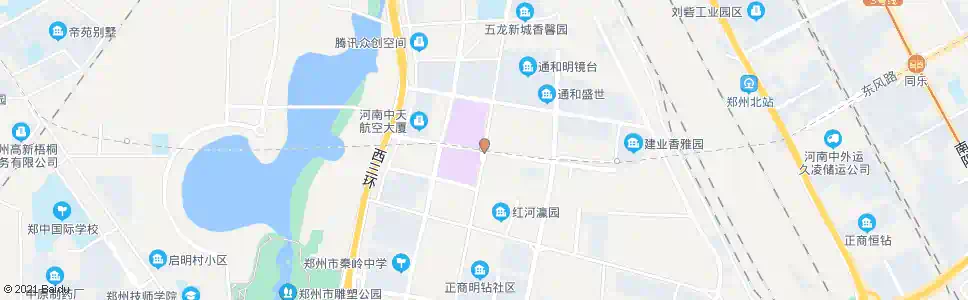 郑州电厂路东风西路_公交站地图_郑州公交_妙搜公交查询2025