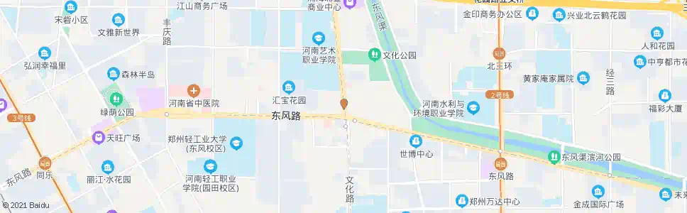 郑州东风路文化路站_公交站地图_郑州公交_妙搜公交查询2025