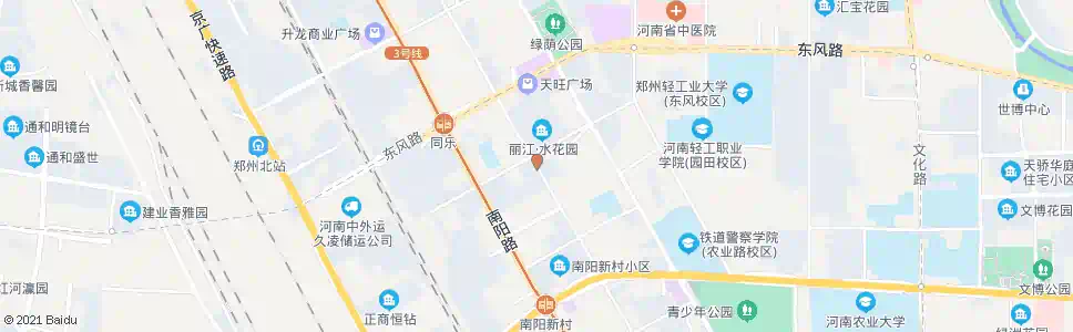 郑州丰乐路群办路_公交站地图_郑州公交_妙搜公交查询2025