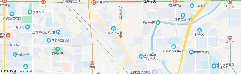 郑州城东南路紫辰路_公交站地图_郑州公交_妙搜公交查询2025