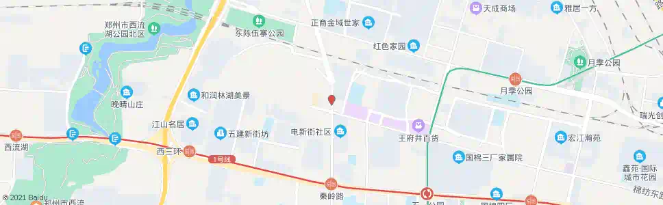 郑州秦岭路棉纺路_公交站地图_郑州公交_妙搜公交查询2025