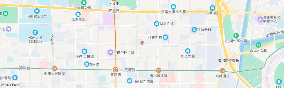 郑州红专路政七街_公交站地图_郑州公交_妙搜公交查询2025