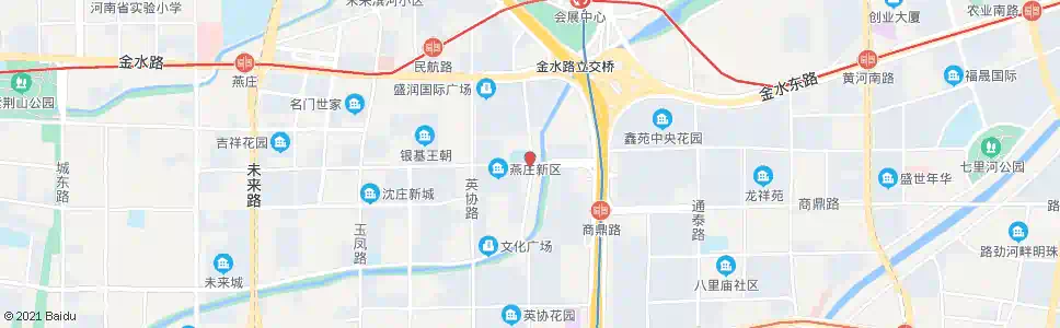 郑州福元路建业路_公交站地图_郑州公交_妙搜公交查询2025