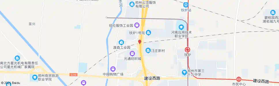 郑州西四环高速入口站_公交站地图_郑州公交_妙搜公交查询2025