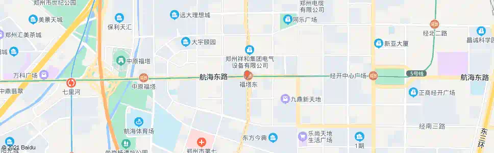郑州航海路经开第三大街(惠安手外医院)_公交站地图_郑州公交_妙搜公交查询2025
