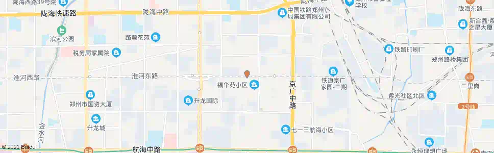 郑州淮河路庆丰街站_公交站地图_郑州公交_妙搜公交查询2025
