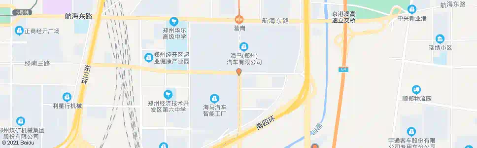 郑州经南三路经开第十七大街_公交站地图_郑州公交_妙搜公交查询2025