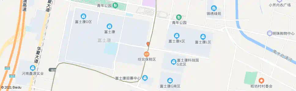 郑州富士康_公交站地图_郑州公交_妙搜公交查询2025
