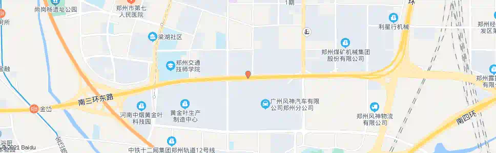 郑州南三环经开第六大街_公交站地图_郑州公交_妙搜公交查询2025
