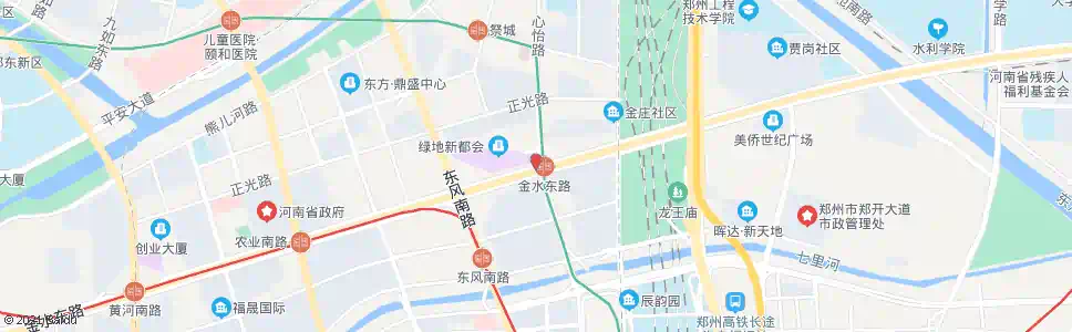 郑州金水东路心怡路_公交站地图_郑州公交_妙搜公交查询2025