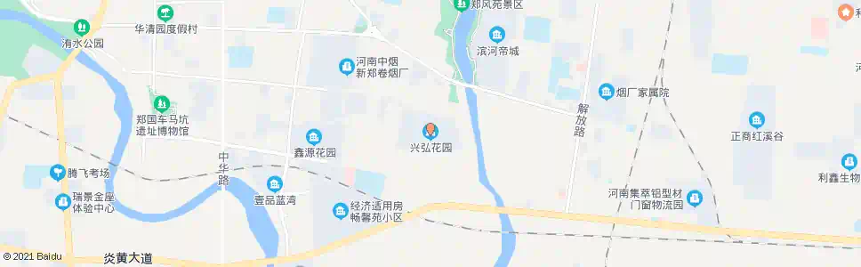 郑州兴弘花园小区_公交站地图_郑州公交_妙搜公交查询2025